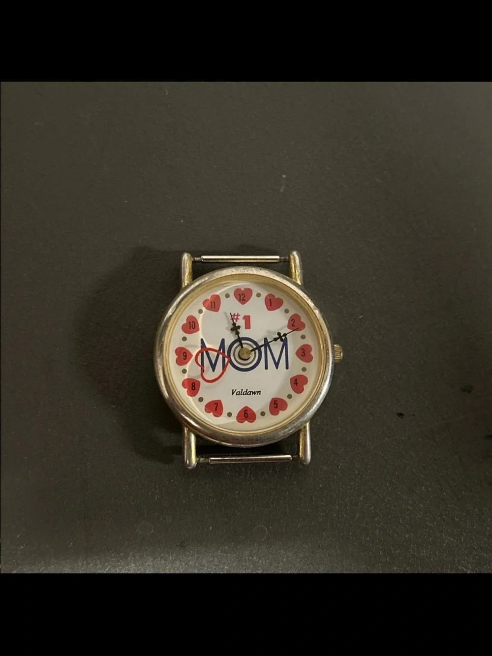 Vintage 90s Valdawn #1 Mom Gold Watch Works